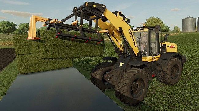 New Holland W190 D v1.0.0.1 для Farming Simulator 22 (1.3.x)