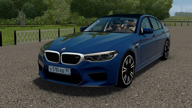 Мод BMW M5 F90 2019 для City Car Driving (1.5.9.2)