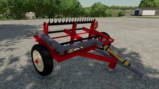 HS 7' Hay Tedder v1.0.0.0 для FS19 (1.1.x)