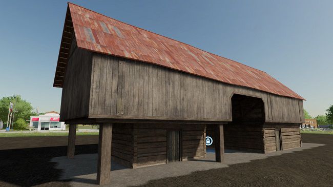 Wooden Barn v1.0.0.0 для FS22 (1.1.x)