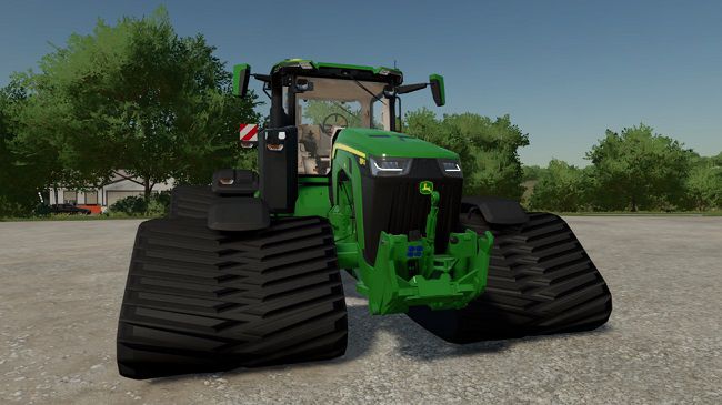 John Deere 8RX Turbo + Big Crawlers v1.0.0.0 для FS22 (1.1.x)