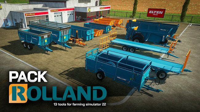 Rolland Pack v1.0.0.5 для Farming Simulator 22 (1.6.x)