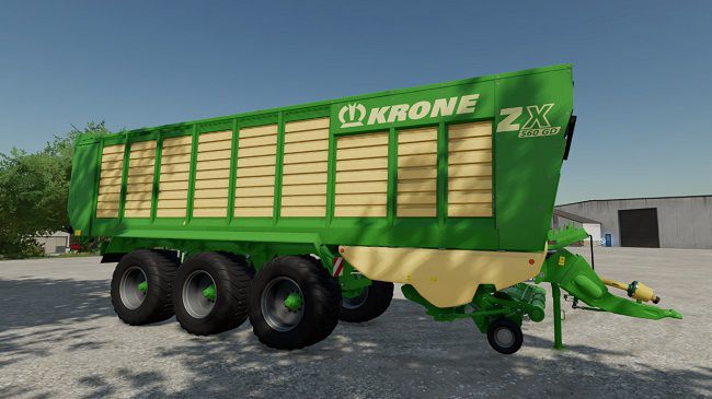 Krone ZX 560 GD v1.1.0.0 для FS22 (1.1.x)