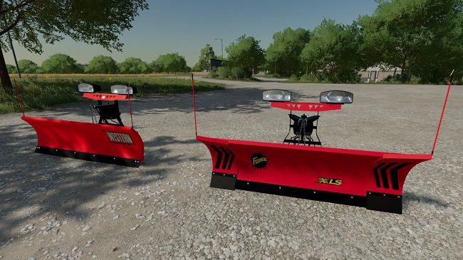 Wester Snow Plow Pack v1.0.0.0 для FS22 (1.1.x)