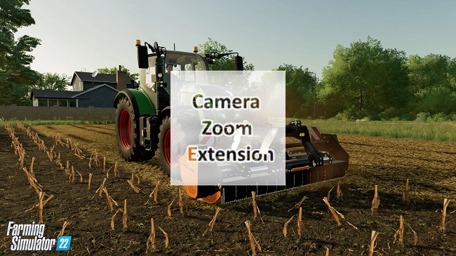 Extends Cam Zoom of a Vehicle v1.0.0.0 для FS22 (1.1.x)