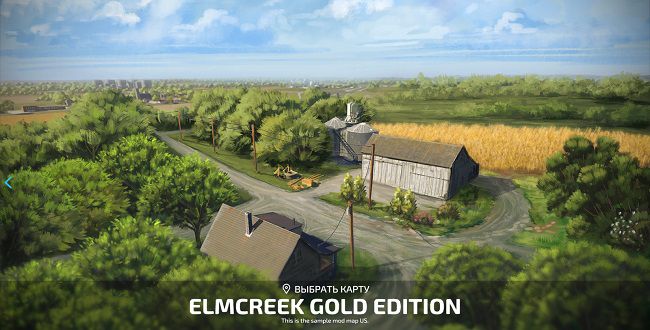 Карта Elmcreek Gold Edition v1.0.0.0 для FS22 (1.1.x)
