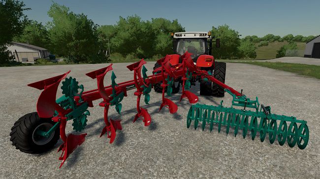 Kverneland I-Plough 2500 v1.0.0.0 для FS22 (1.1.x)