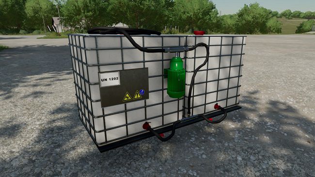 4000L Water Cubes with Pump v1.0.0.0 для FS22 (1.1.x)