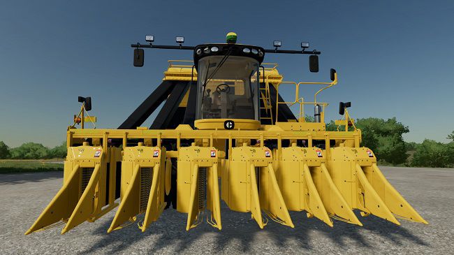 Cat Cotton Round Bailer v1.0.0.0 для FS22 (1.1.x)