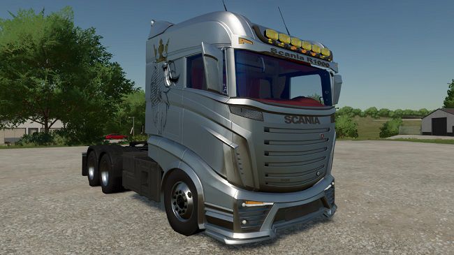 Scania R1000 Argent v1.0.0.0 для FS22 (1.1.x)