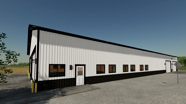 Shed with Office v1.0.0.0 для FS22 (1.1.x)