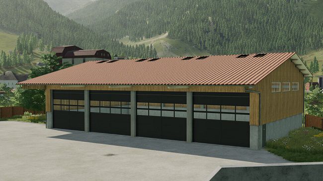 Composite Machinesheds v1.0.0.0 для FS22 (1.1.x)