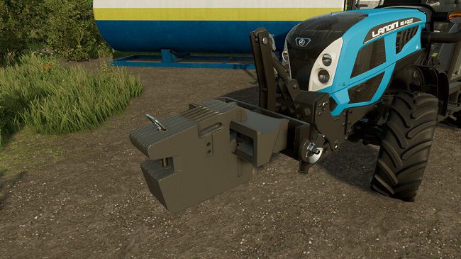 John Deere Slice Weight v1.1.0.0 для FS22 (1.2.x)