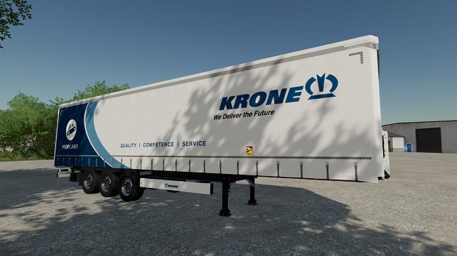 Krone Profiliner Flatbed V11 для Farming Simulator 22 14x Моды для игр про автомобили от 5467