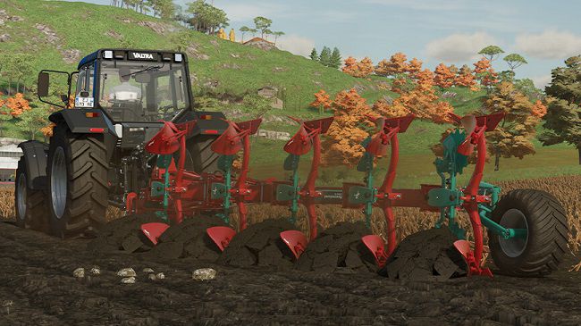 Kverneland 2500 S i-Plough v1.0.0.1 для Farming Simulator 22 (1.3.x)