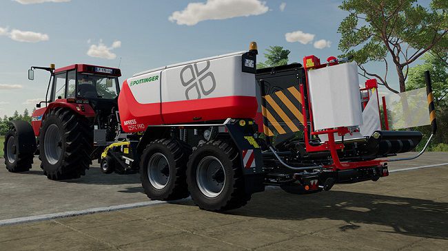 Pöttinger Impress 125 FC Pro v1.0.0.1 для FS22 (1.3.x)