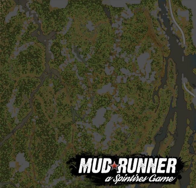 Карта "Windrock Trails" для Spintires: MudRunner