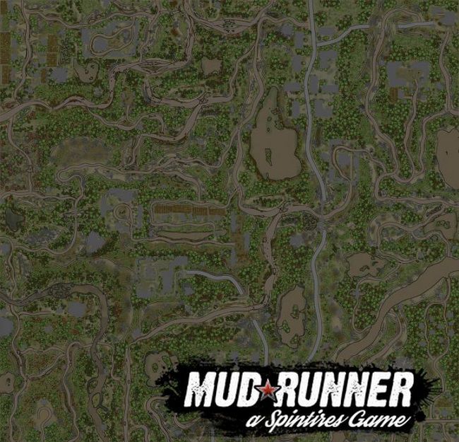 Карта "Листвянка" для Spintires: MudRunner