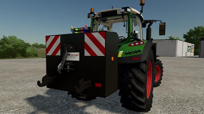 Buschmeier Ballastierung Rearwight v1.2.0.0 для FS22 (1.1.x)