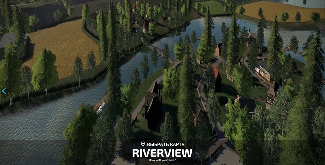 Карта Riverview v3.0.0.0 для FS22 (1.1.x)