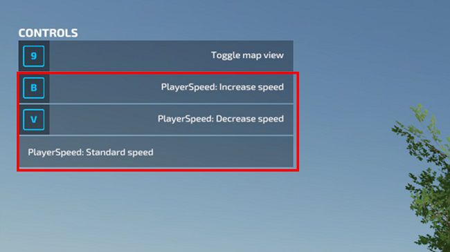 FS22 Player Speed v1.0.1.0