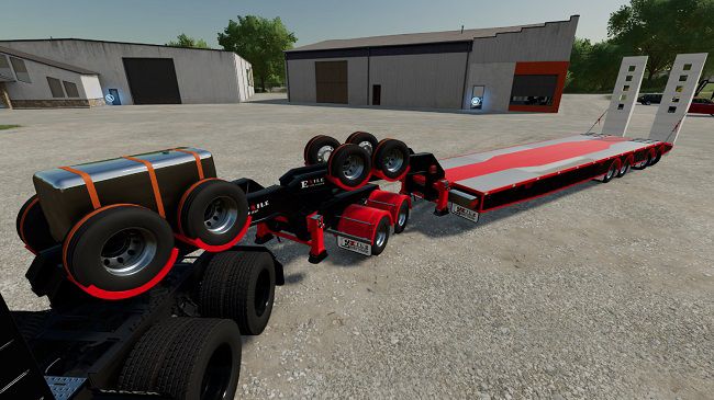 Exile Low Loader v1.5.0.0 для FS22 (1.1.x)