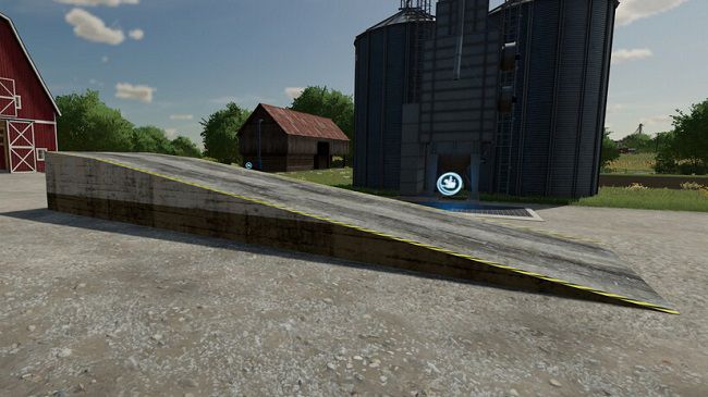 Placeable Ramp v1.0.1.0 для Farming Simulator 22 (1.3.x)