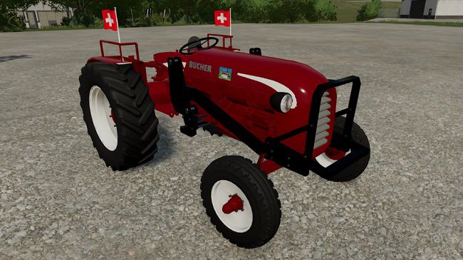 Bucher 2cyl Series v1.0 Beta для FS22 (1.2.x)