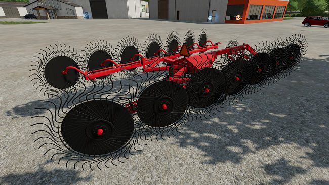 Kuhn SR314 Wheel Rake v1.0.0.0 для FS22 (1.2.x)