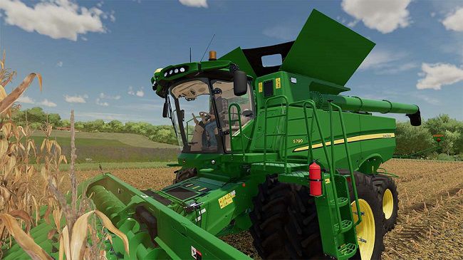 John Deere S790 v1.0.0.1 для Farming Simulator 22 (1.3.x)
