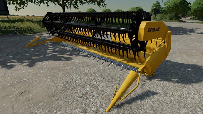 NH TX32 Header 6M v1.0.0.0 для FS22 (1.2.x)