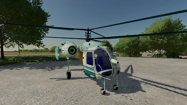 Сельскохозяйственный вертолет Ка-26 v1.0.0.0 для FS22 (1.2.x)
