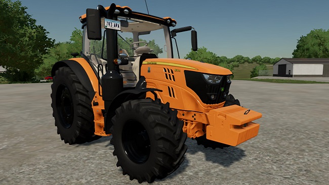 John Deere 6110-6130R v1.0.0.0 для FS22 (1.2.x)