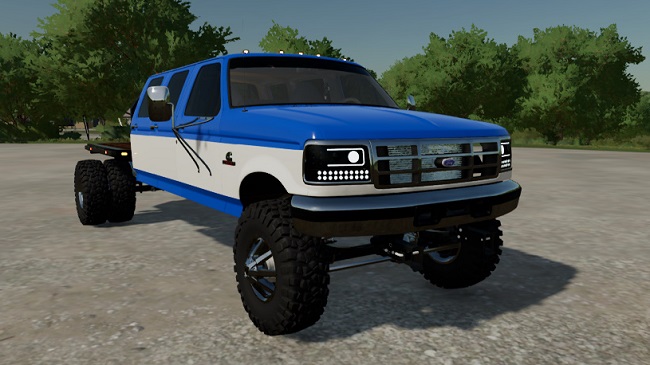 1997 Ford F450 XL Cab 6-door v1.0.0.0 для FS22 (1.2.x)