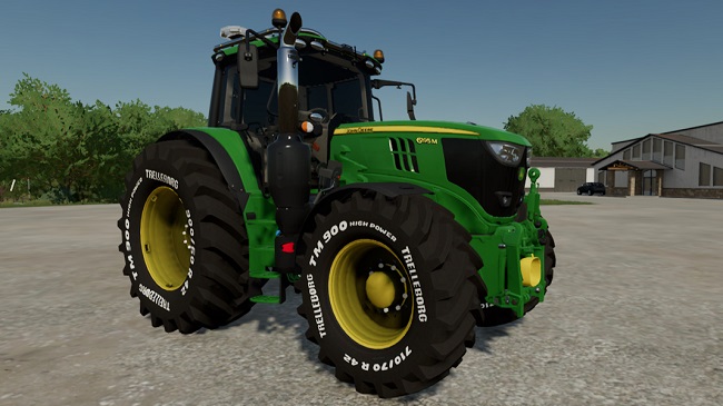 John Deere 6M 2020 Large Frame v1.0.0.0 для FS22 (1.2.x)