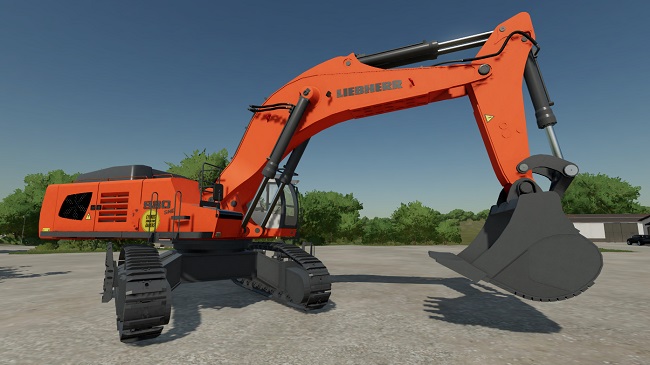 Liebherr 980 SME v1.1.0.0 для FS22 (1.2.x)