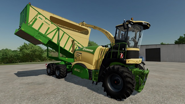 Krone BigX 1180 Cargo v1.0.6.1 для Farming Simulator 22 (1.9.x)