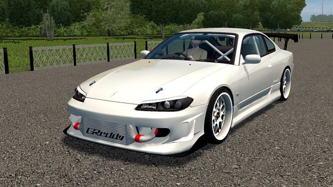 Nissan Silvia S15 для City Car Driving (1.5.9.2)