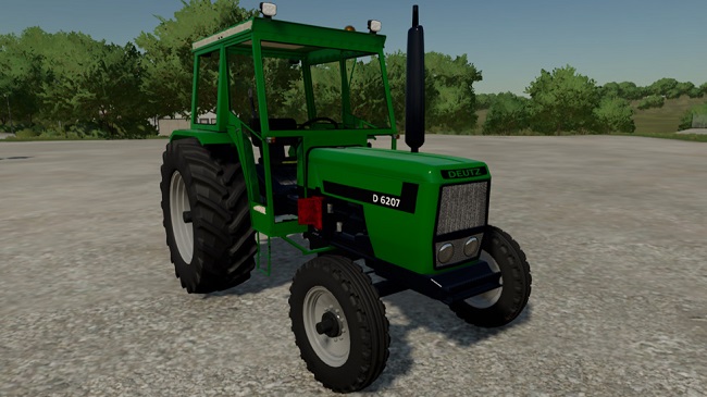 Deutz 6207 v1.0.0.0 для FS22 (1.2.x)