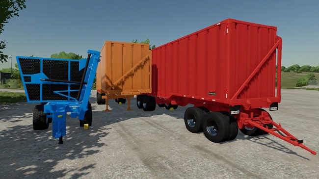 Canavieiro + Cana Trans 600 Pack v1.0.3 для FS22 (1.2.x)