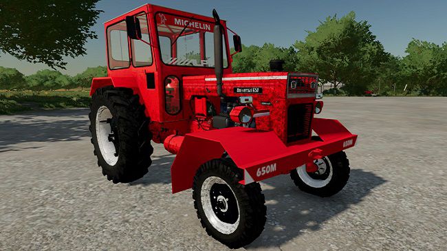 Universal 650 RED v1.0.0.0 для FS22 (1.2.x)