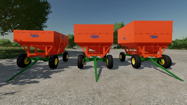 Killbros Gravity Wagons v1.0.0.0 для Farming Simulator 22 (1.2.x)
