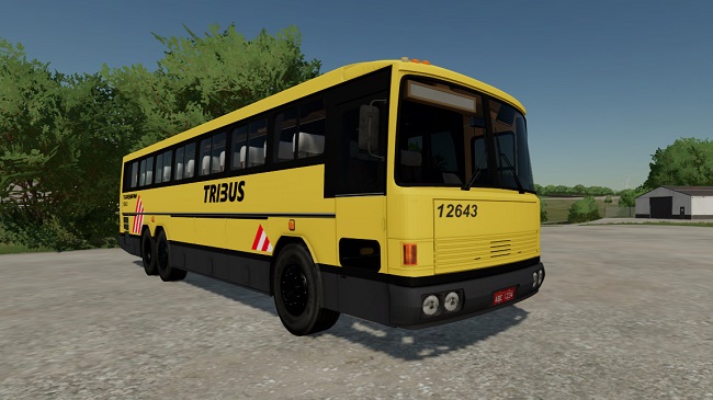 Tribus 2 Livestock Bus v1.0.0.0 для Farming Simulator 22 (1.2.x)