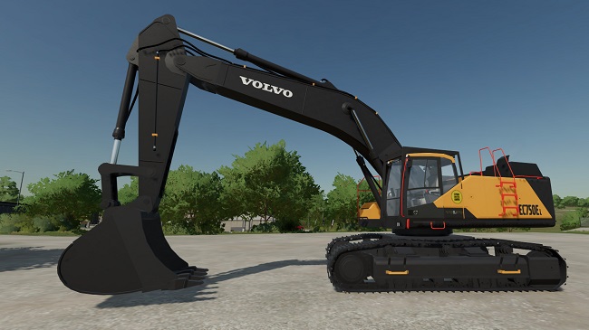 Volvo EC-750EL v1.0 для Farming Simulator 22 (1.2.x)