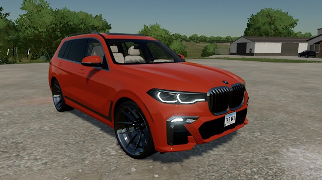 BMW X7 M50I v1.0 для Farming Simulator 22 (1.2.x)