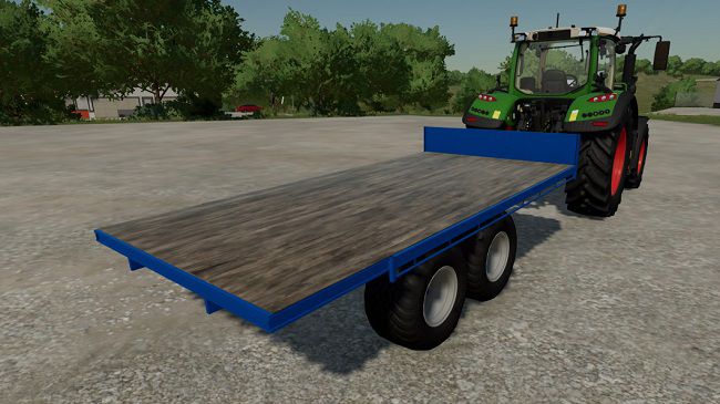 Mcintosh 6 Tonne Flatbed Trailer v1.0.1.0 для Farming Simulator 22 (1.2.x)