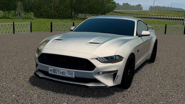 Ford Mustang GT 2018 для City Car Driving (1.5.9.2)