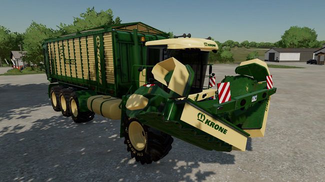 Mowers Krone и Cat v1.0 для Farming Simulator 22 (1.2.x)