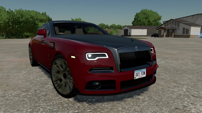 Rolls Royce Wraith Mansory v1.0 для Farming Simulator 22 (1.2.x)