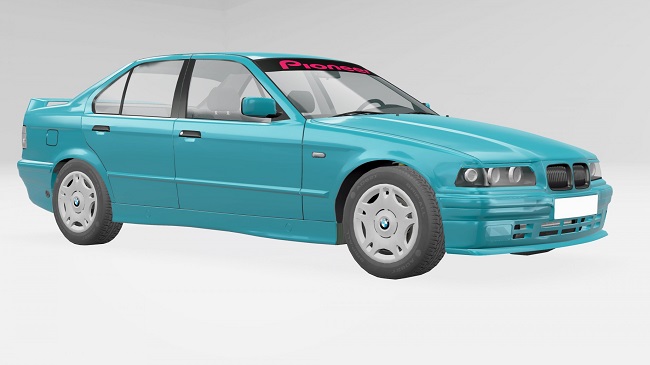 BMW E36 v1.0 для BeamNG.drive (0.24.1)